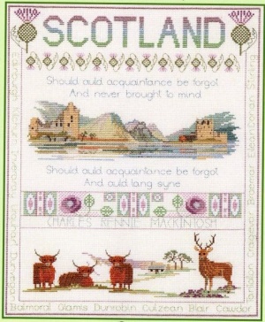 Scotland Sampler (Counted Cross Stitch)
